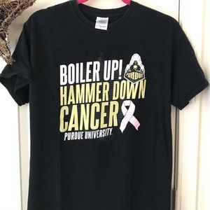 Purdue Cancer Awareness T-Shirt M